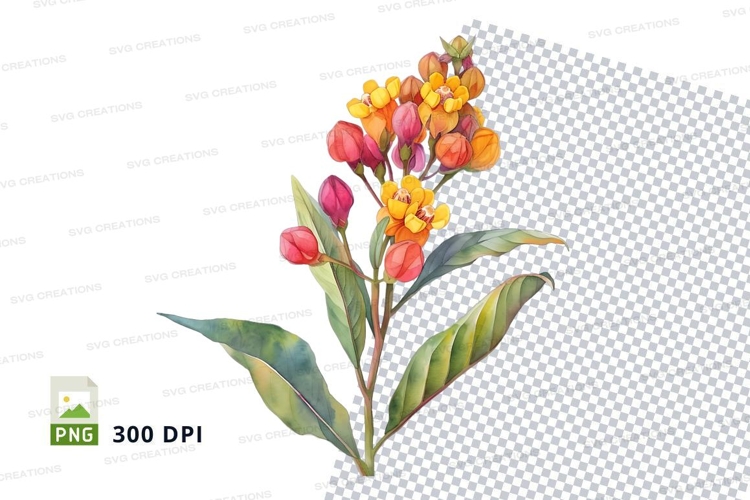 Vibrant flower clipart png