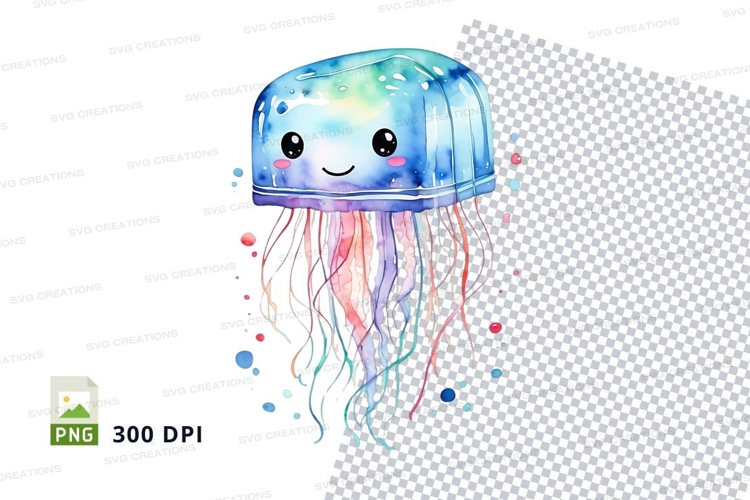 Jellyfish Clipart Image 13
