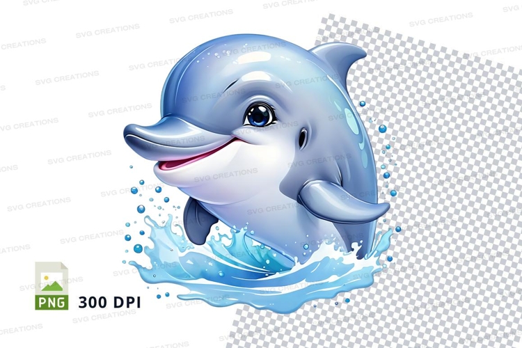 Dolphin Clipart Image 5