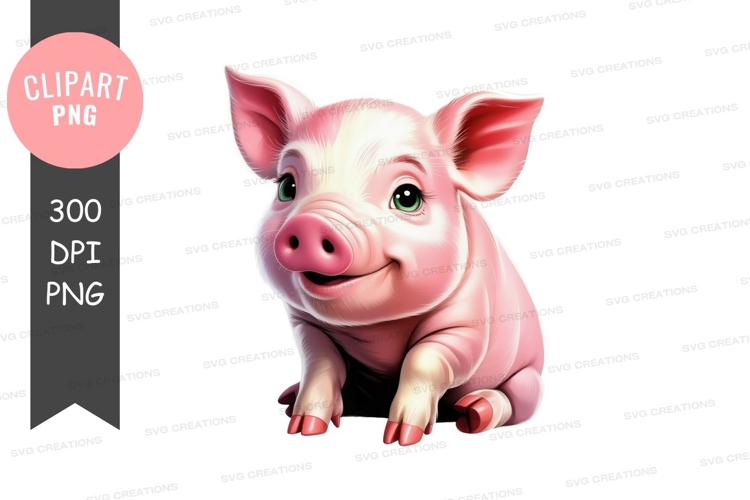 Piglet Clipart Image 12
