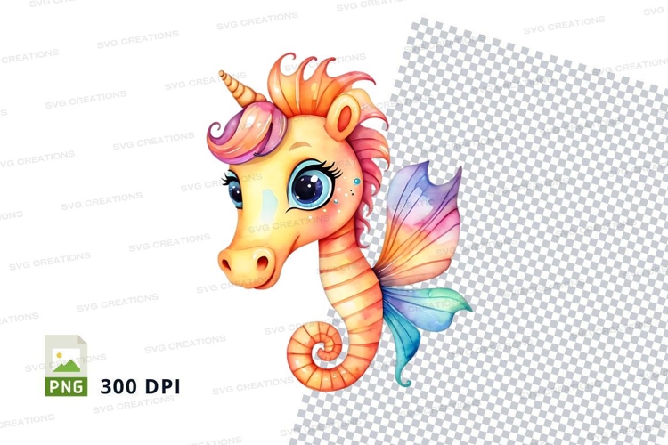 Seahorse Illustration Image 10