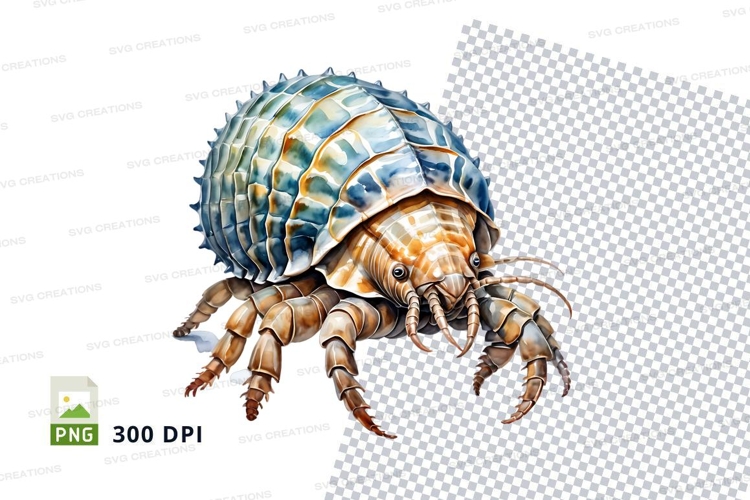 Illustration of a trilobite
