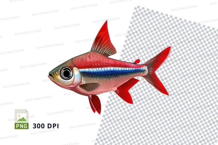 Vibrant tropical fish