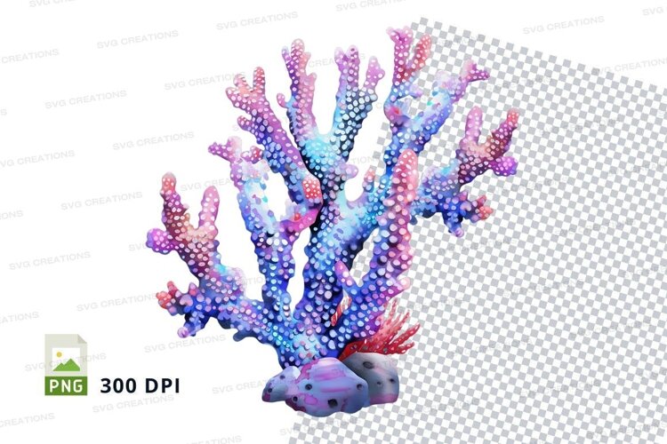Colorful coral reef example image 1