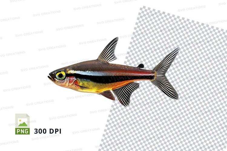 Colorful tropical fish example image 1