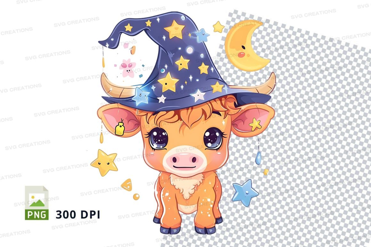 Magical cow calf