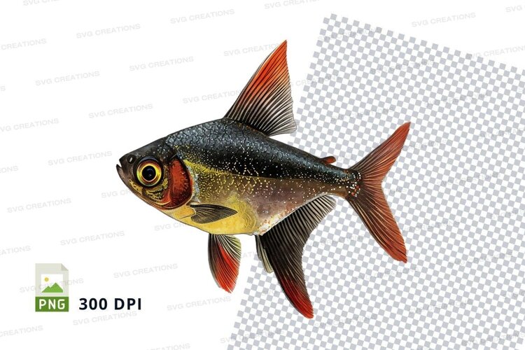 Vibrant tropical fish example image 1