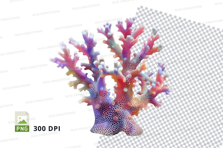 Colorful coral reef example image 1