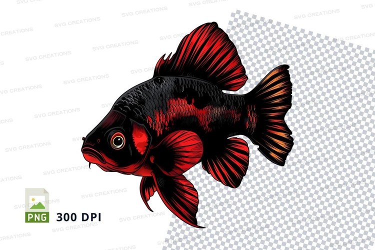 Red Fish Clipart Image 16