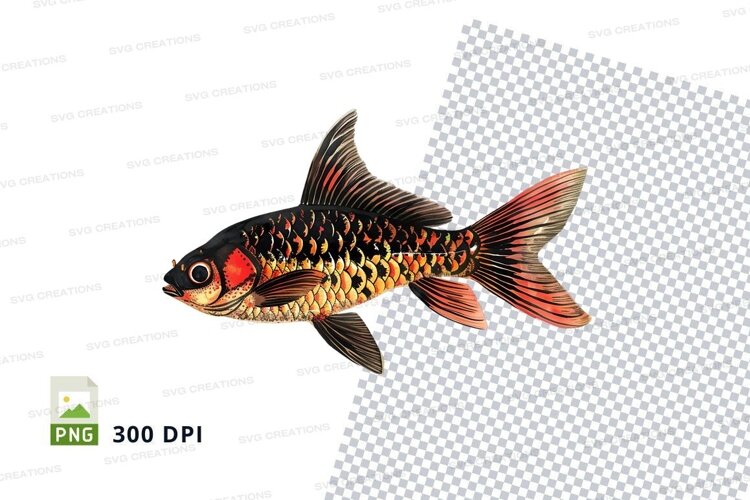 Vibrant tropical fish example image 1