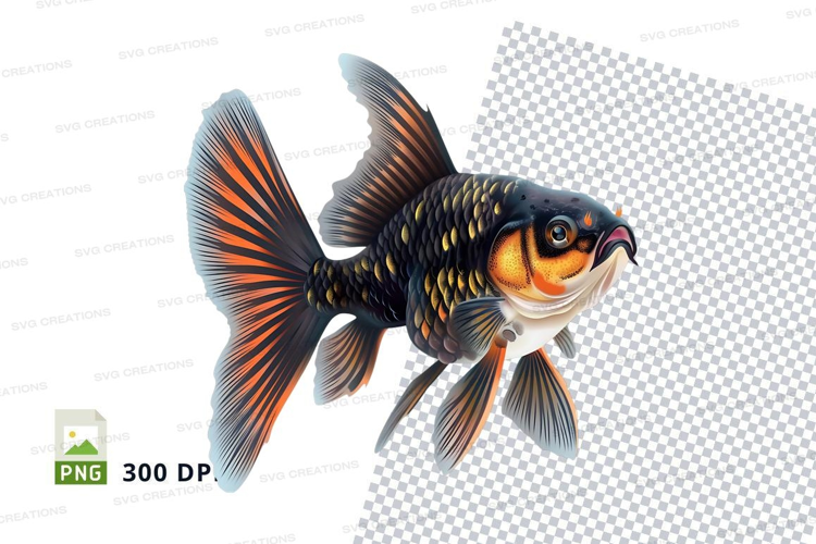 Vibrant koi fish