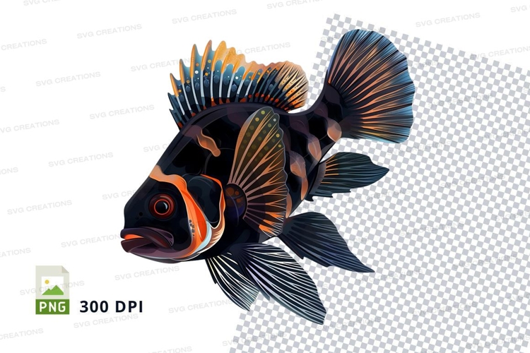 Vibrant fish illustration