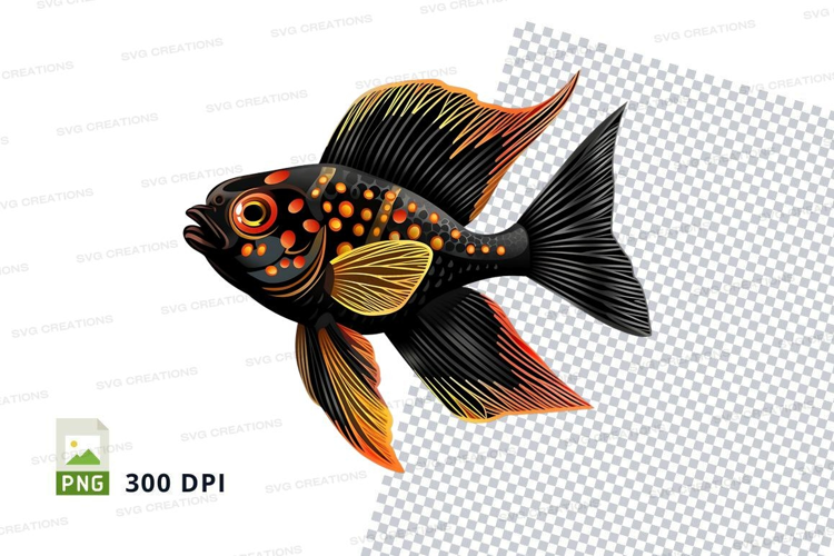 Vibrant tropical fish