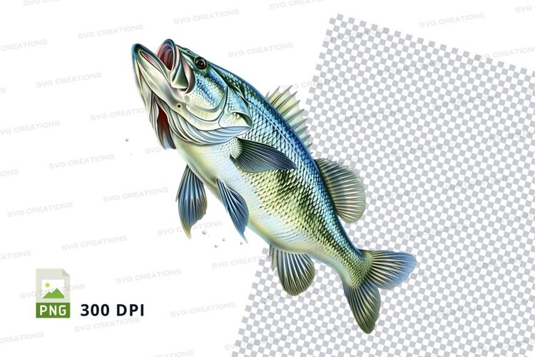 Large mouth bass example image 1