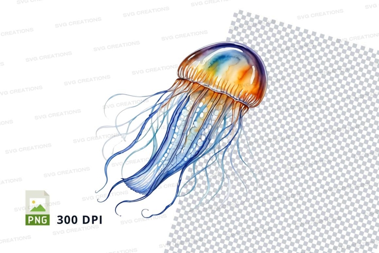 Jellyfish Clipart Image 11