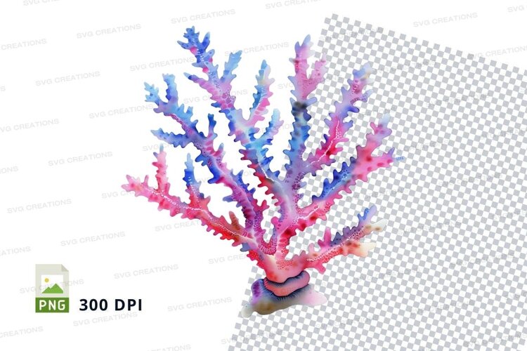 Colorful coral reef example image 1