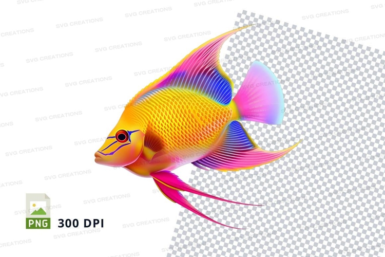Colorful tropical fish