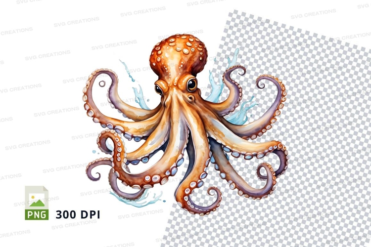 Octopus Cartoon Image 22