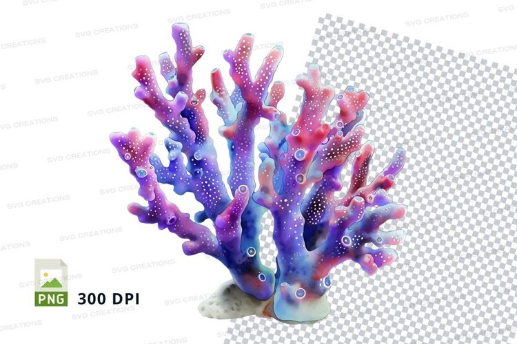 Colorful coral reef example image 1