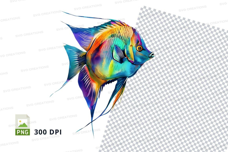 Colorful tropical fish