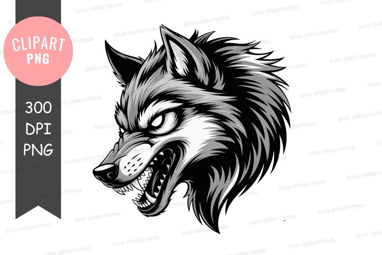 Black And White Animal Clipart Image 9