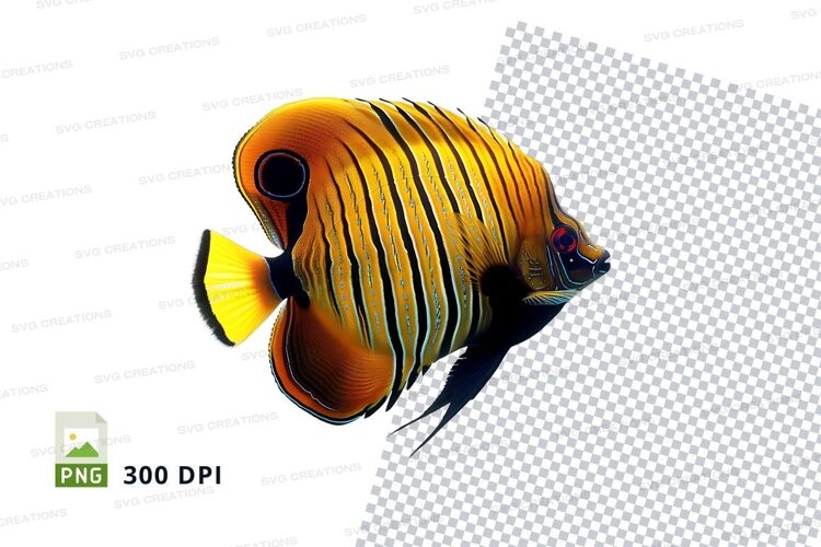 Vibrant tropical fish example image 1