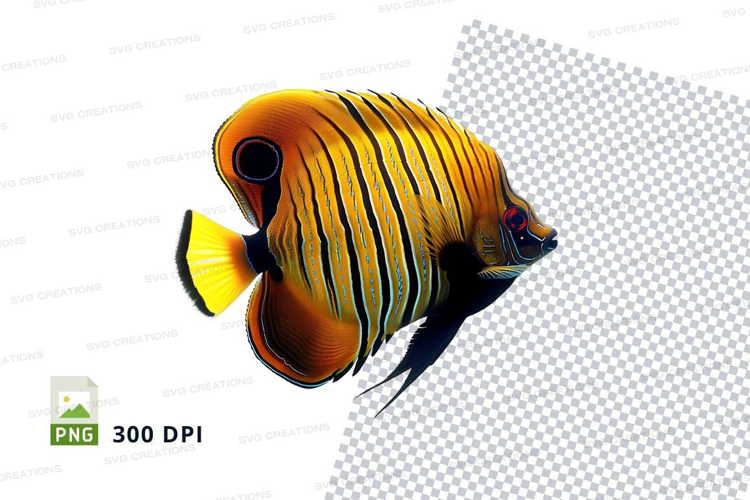 Vibrant tropical fish