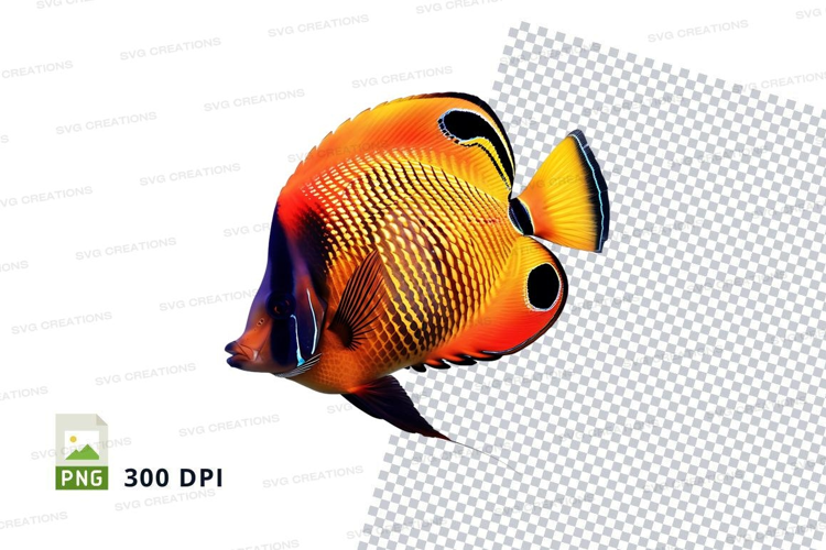 Vibrant tropical fish