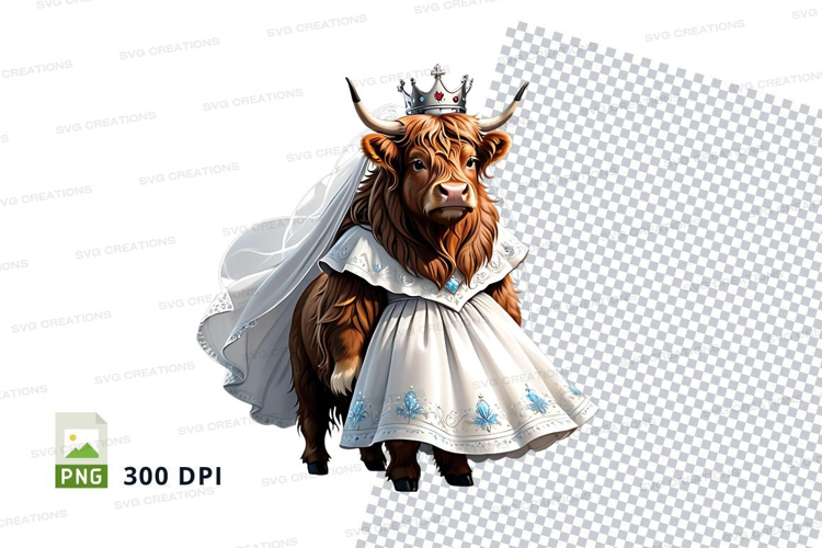 Regal highland cow