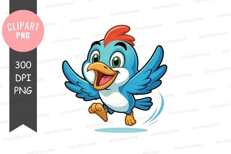 Animated Bird PNG Image 4