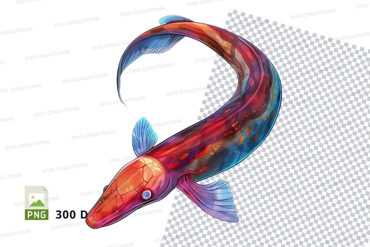 Red Fish Clipart Image 12