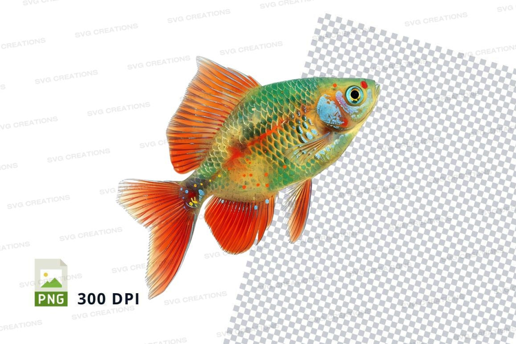 Colorful tropical fish
