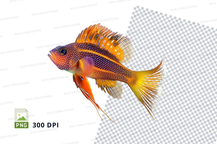 Vibrant tropical fish