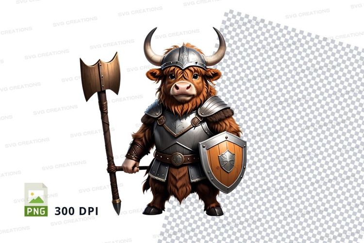 Armored bull warrior