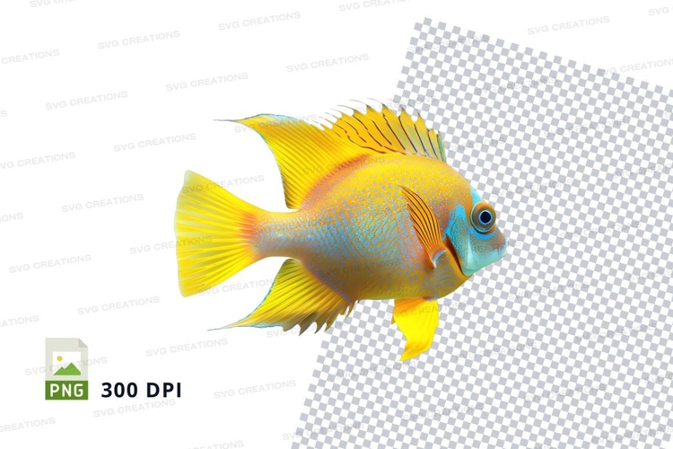 Vibrant tropical fish