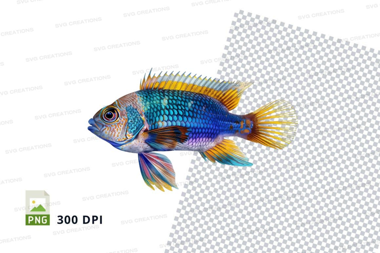 Colorful tropical fish