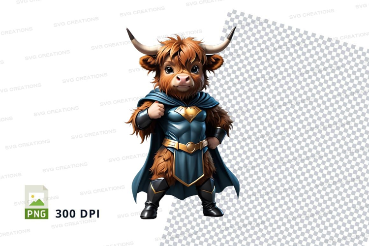 Superhero bull