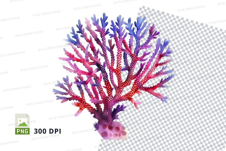 Colorful coral reef example image 1