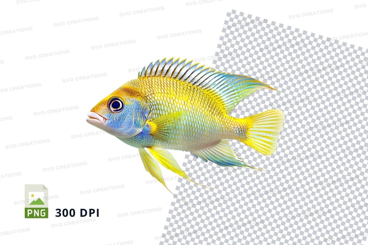 Vibrant tropical fish