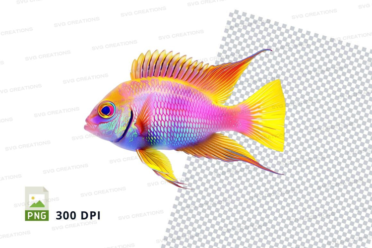 Vibrant tropical fish