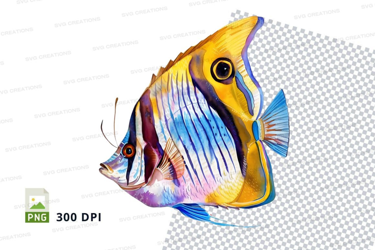 Colorful tropical fish
