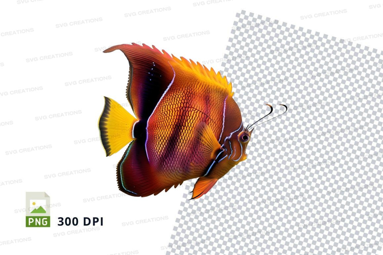 Vibrant tropical fish