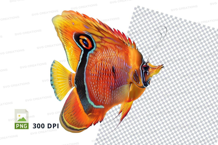 Vibrant tropical fish