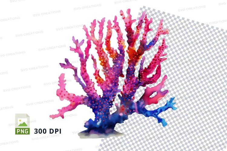 Colorful coral reef example image 1