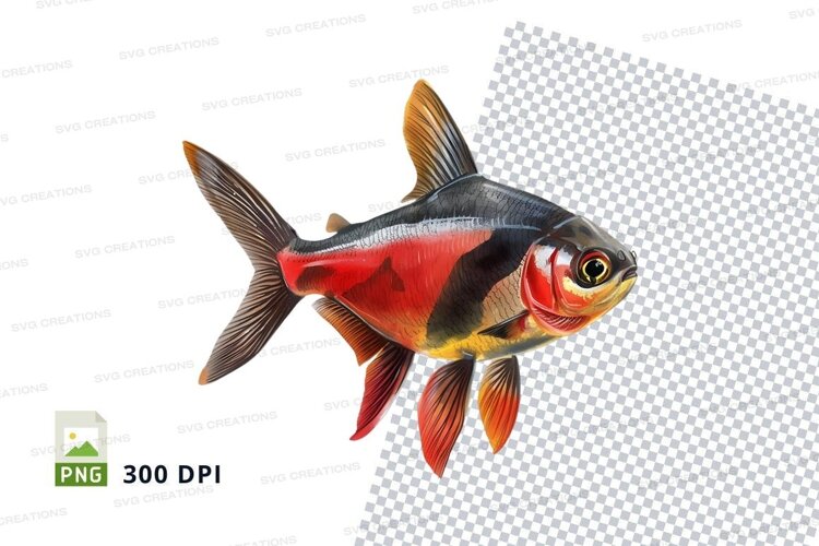 Vibrant tropical fish example image 1