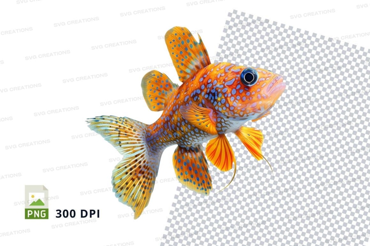 Vibrant tropical fish