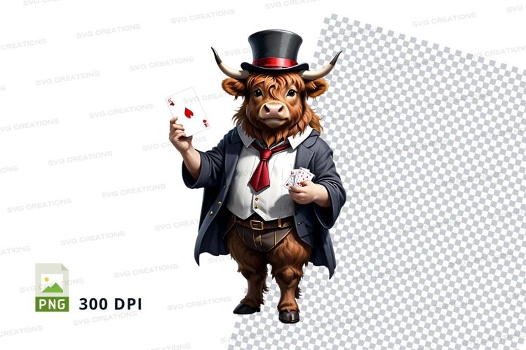 Dapper bull magician example image 1