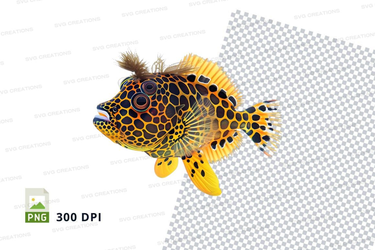 Vibrant clownfish