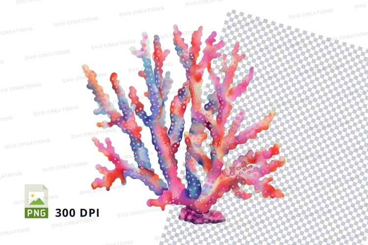 Colorful coral reef example image 1