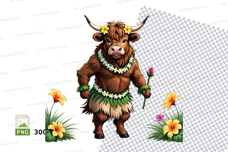 Hawaiian Flower Clipart Image 6